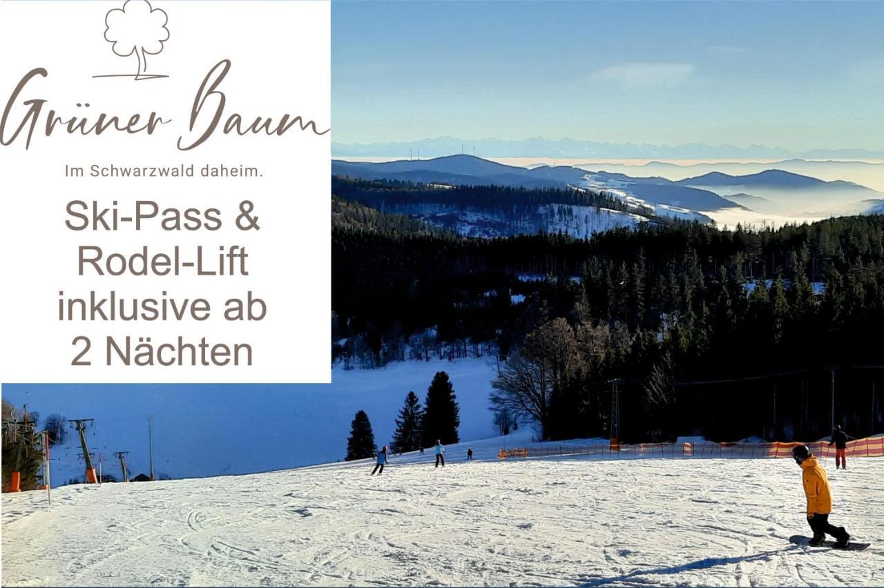 Grüner Baum Naturparkhotel&Schwarzwald-Restaurant Todtnau Exterior foto
